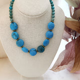 8127JN - Jada Turquoise Beaded Necklace