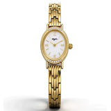 8114JW - Oval Gold Watch