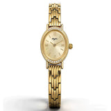 8114JW - Oval Gold Watch