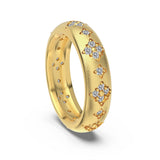 Mixed-Cut Eternity Band