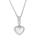 Iridescent Heart Pendant