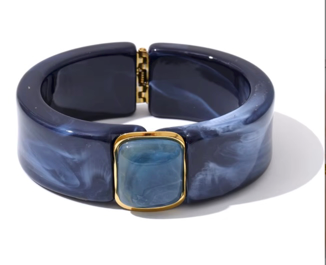 Gem Buckle Bangle