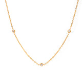 Layered Bead Y Necklace