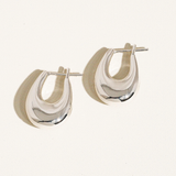 Classic Droplet Hoop Earrings