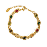 Colored CZ Bracelet