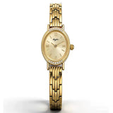 8114JW - Oval Gold Watch
