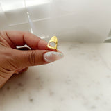 8430JR -  Simone Nail Finger Ring Gold Filled