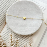 8433JA - Heart Anklet