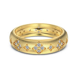 Mixed-Cut Eternity Band - ring