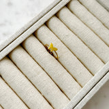 8328JR - Butterfly Mini Adjustable Gold Filled Ring