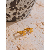 Butterfly Hoop Earrings