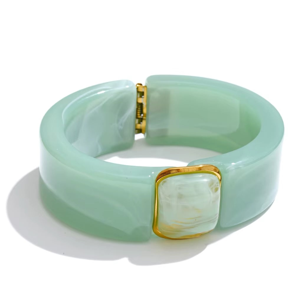 Gem Buckle Bangle
