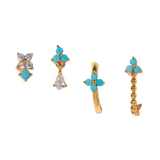 Cascading Blossom Earring Set