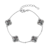 Square Silver Charm
