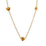 Mini Heart Chain Necklace