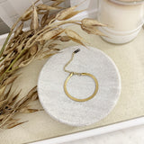 8854JB -  Thin Herringbone Chain Gold Filled Bracelet