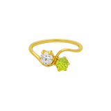 Floral Gem Ring