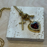 Heart & Cross necklace