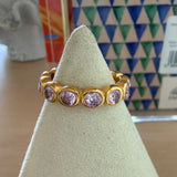 Pink Ring Band - Circe Stone