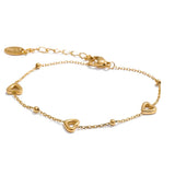 Dainty Heart Bead Chain