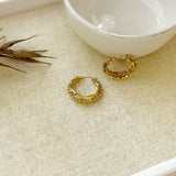 8357JE - Tony Hoop Earrings