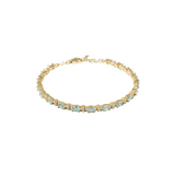 Aquamarine Tennis Bracelet