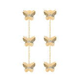 Pave Butterfly Drop