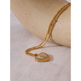 Double Heart Pendant