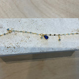 Sapphire drop bracelet