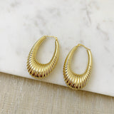 8338JE - Jilian Hoop Earrings