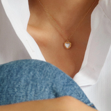 Vintage Heart Pendant Necklace