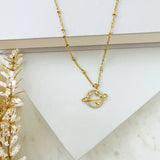 8853JN - Moon and Stars Necklace
