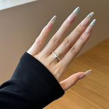 Pear Solitaire Ring - Gold