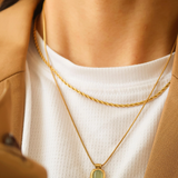 Dax Natural Stone Necklace