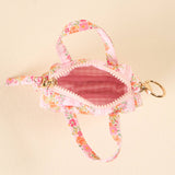 Itty Bitty Duffle Bag Charm-Petal Parade Pink