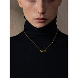Double Butterfly Necklace