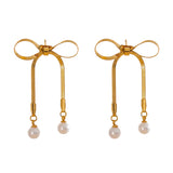 Pearl Stick Dangles