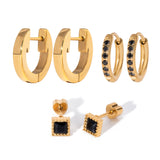 Gold Hoop Trio