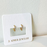 8150JE - Harper Hoop Earrings