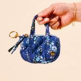Itty Bitty Duffle Bag Charm-Endless Daydream Navy