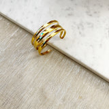8392JB - Gilded Bracelet Cuff