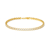 Refined Round Tennis Bracelet