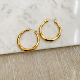 8834JE - Taren Gold Filled Hoop Earrings