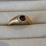 Brown eye ring