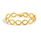 Hammered Circle Links