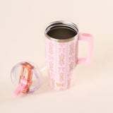 20 oz Lifestyle Flip Straw Tumbler-Oh So Fancy Pink