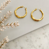 8834JE - Taren Gold Filled Hoop Earrings