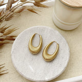 8338JE - Jilian Hoop Earrings