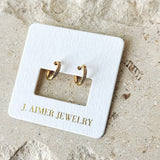 8150JE - Harper Hoop Earrings