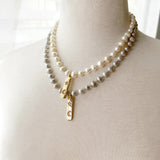 8351JN - Zya Pearl Beaded Necklace